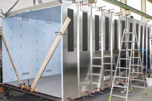 HemstedtLift H&S Montageservice GmbH Kabine im Rohbau